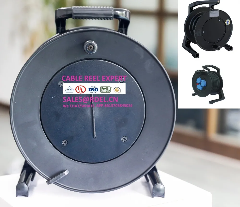 100 Ft Roll Up Extension Cord Reel,100 Ft Extension Cord Reel Ct61