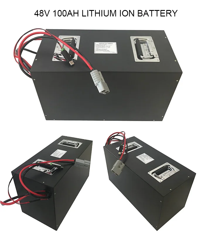 48volt Lithium Ion Golf Car Battery 48v 100ah Lifepo4 Golf Cart Battery Pack With Bms Charger 6349