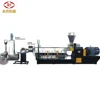 PP/PE/PVC/ABS/PS/PC twin screw extruder plastic pellet granule making machine extruder