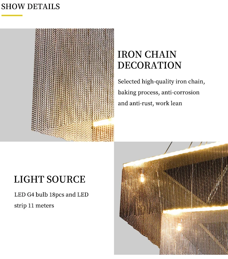 Luxury vintage lighting fixtures iron big decorative chandelier for shopping mall