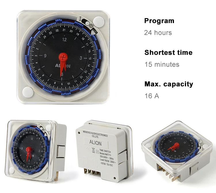 Alion Ahc713 230vac 50hz Dinrail Programmable Electric Lcd Digital