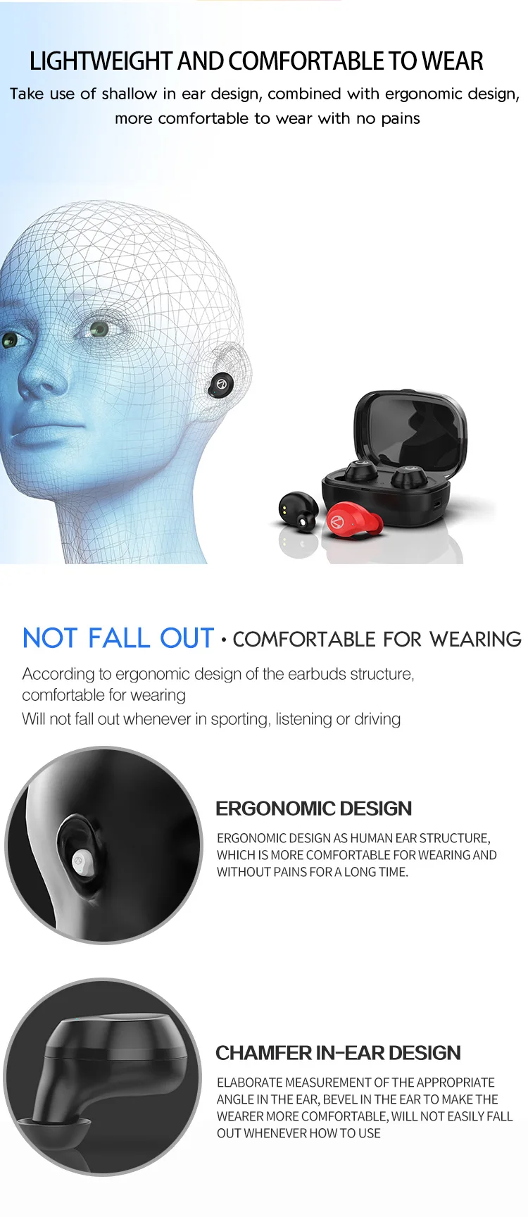 wireless earbuds