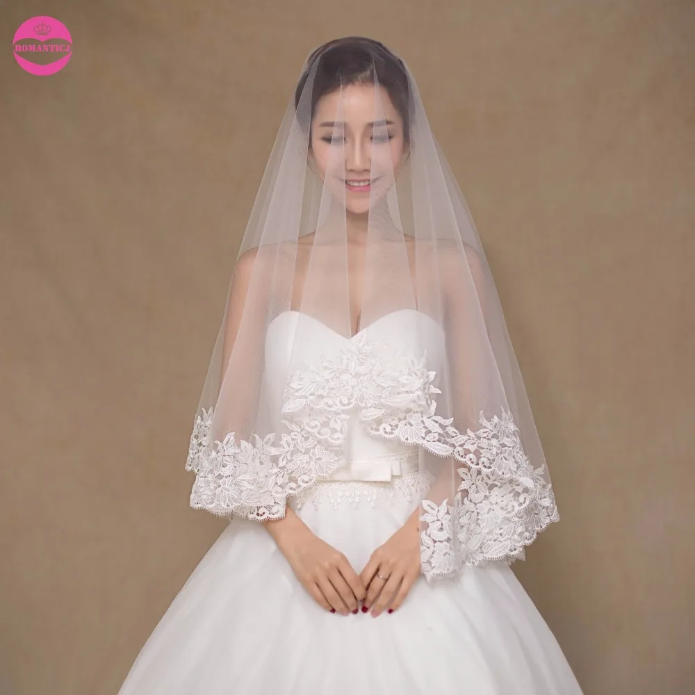 

Elegant Simple Tulle High Quality Elegant White Wedding Bridal Veil