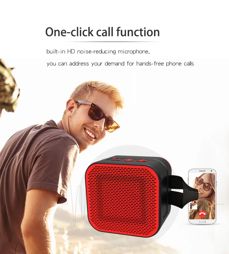 Best Price Waterproof Small Mini TWS Wireless Portable Music Bluetooth Speaker - ANKUX.COM