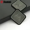 Machine make soft pvc hexagonal color rubber patch label