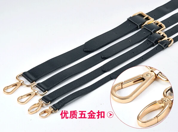 
Handmade Band Adjustable Length Genuine Leather Shoulder Bag Handles For Multi-color 