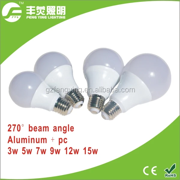 Low cost 100w equivalent a19 e27 led light bulb, led light bulbs wholesale