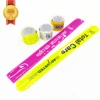 RSB01B Gold Supplier Wholesale Custom Bicycle Slap Bracelet Ruler,Reflective Slap Bracelet,Snap Bracelet