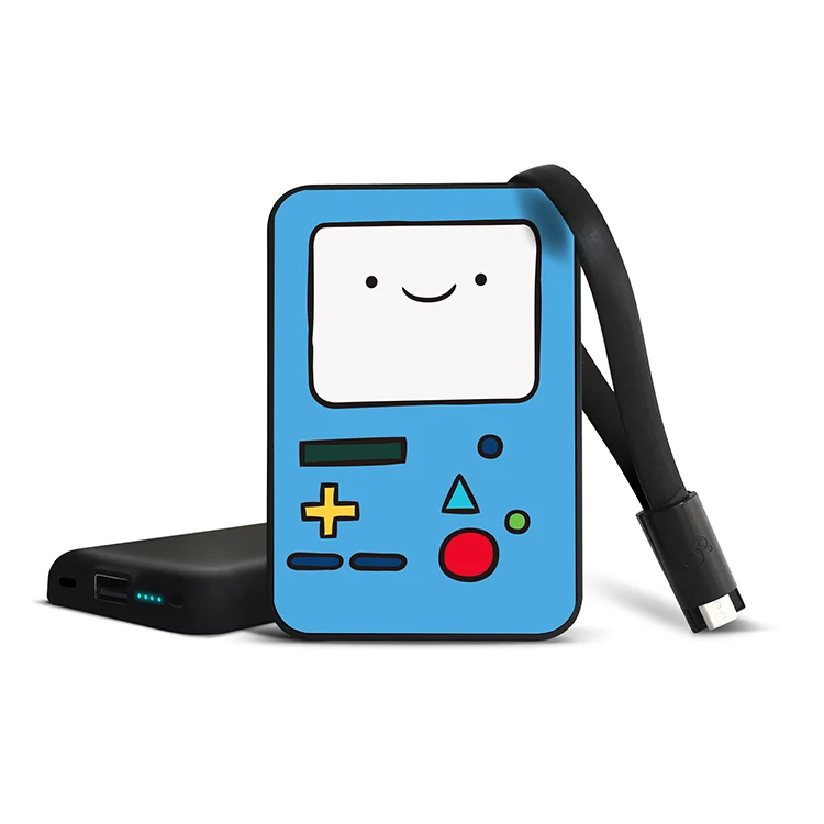 

Ultra Slim Power Bank External Battery Pack Charger Powerbank 5000mah, Multi patterns