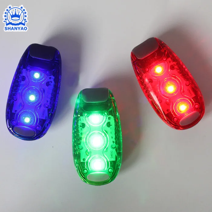 Hot Sale Super Bright Waterproof LED Bike Clip Light For Safety Cycling
