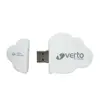 Custom design cloud shape usb pendrive for IT industry companies or cloud technology companies.