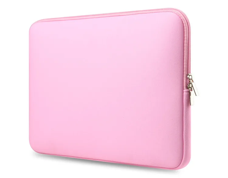 Neoprene Water Resistant Pink Laptop Sleeve 13 Inch 17 Inch Laptop Case ...