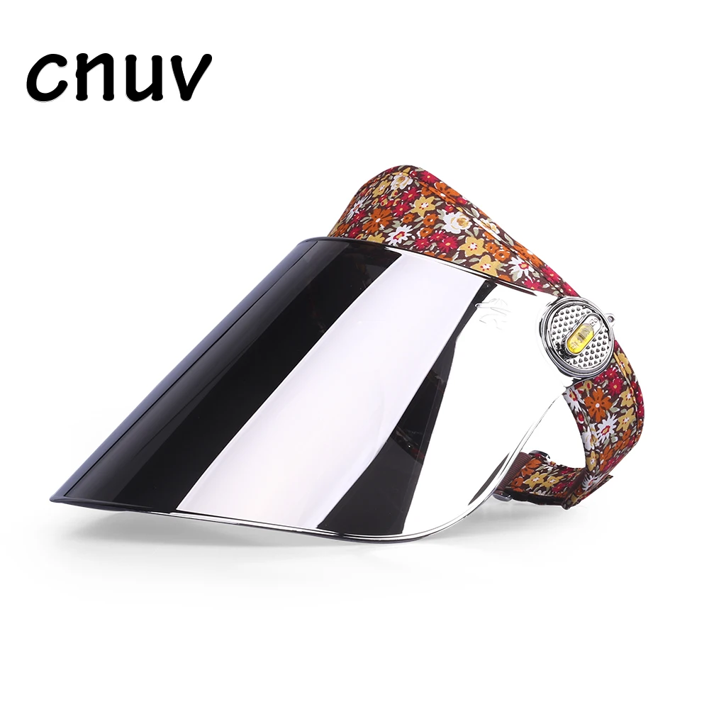 
2020 Customized Summer UV Protection Sunshade Hat Women plastic visor transparent golf sun hat visor 