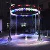 Waterfall writing and graphic digital water curtain fountain