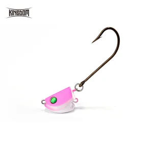 KINGDOM Model 3009 Jig Head 7g,10.5g,14g,21g,28g,40g Wholesale Fishing Lure Jig Head Metal Fishing Lures
