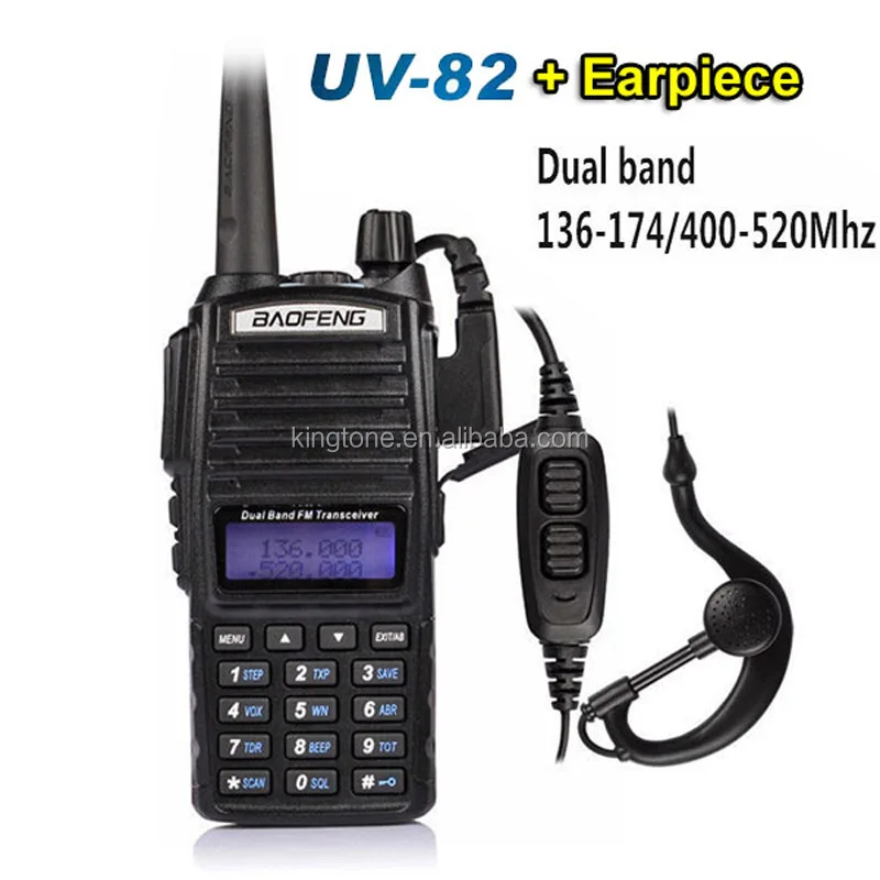 NEW Baofeng UV-82 Dual-Band 136-174400-520MHz FM Ham Two way Radio Transceiver UV 82.4