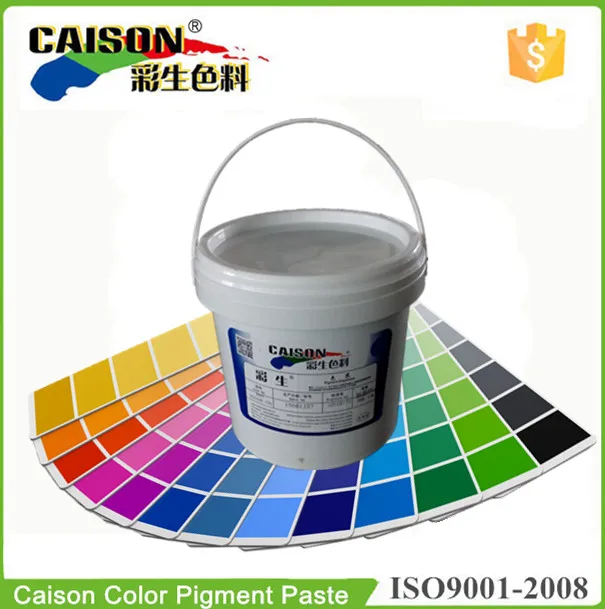 
How to make Pantone color with Caison pigment paste(17-1516--17-1937) 