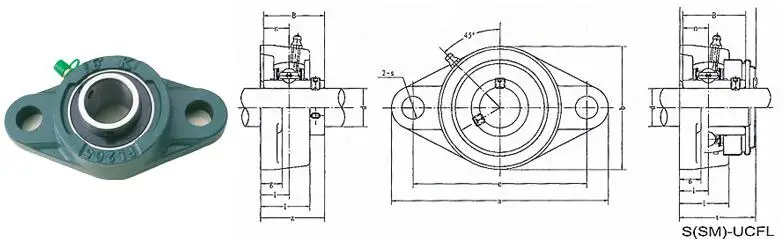 Чертеж ucfl 204