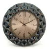 2018 new design chocolate color luxury modern 45cm wall clock
