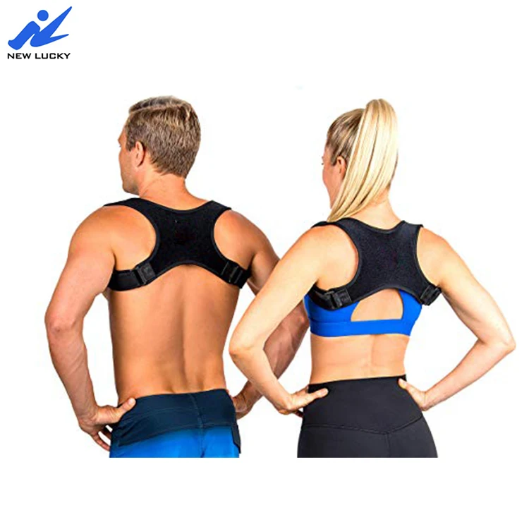 

Newlucky private label back posture corrector brace shoulders, Customized color