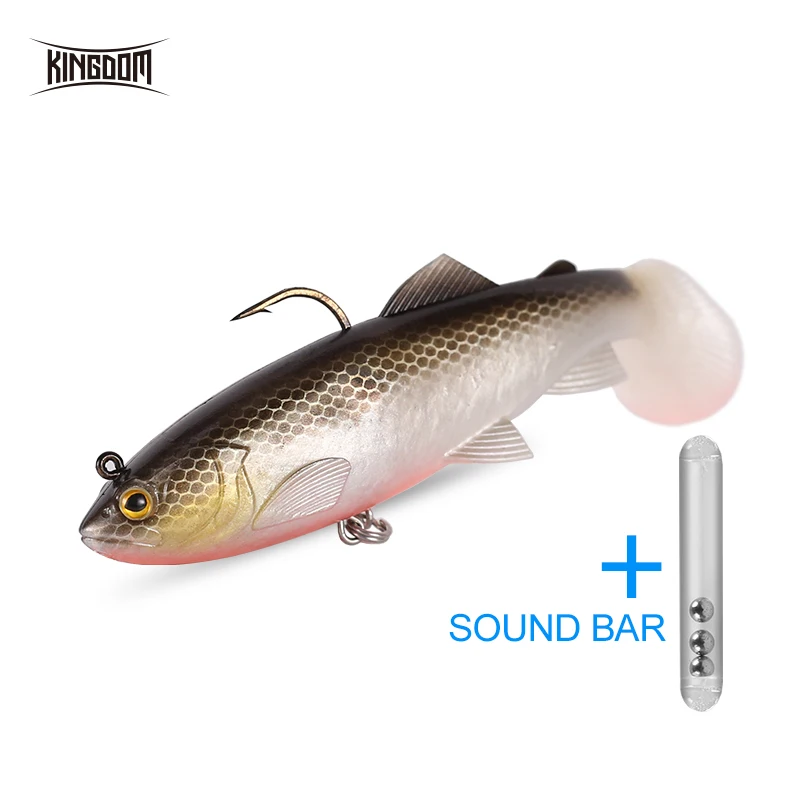 

Model 8801 Crazy Trout Noisy Tail 120 mm 38 g Wobblers Sinking Artificial Fishing Lure Soft Plastic Lures