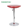 Cheap abs plastic table home use high coffee bar table and chair used table bar