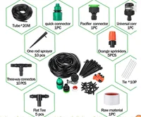 

Dropshipping Micro Drip Irrigation System Plant Self Watering Garden House Kits With 20M House Sprinkler
