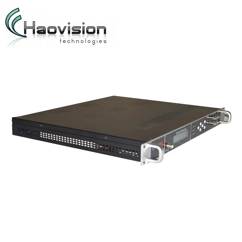 

digital tv headend 8fta tuner dvb-c+2asi to rf qam transmodulator