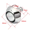 ROYALIN Car Head Light HID Bi Xenon Projector Lens With Iris Shrouds For H1 H4 H7 Auto Lamps Retrofits