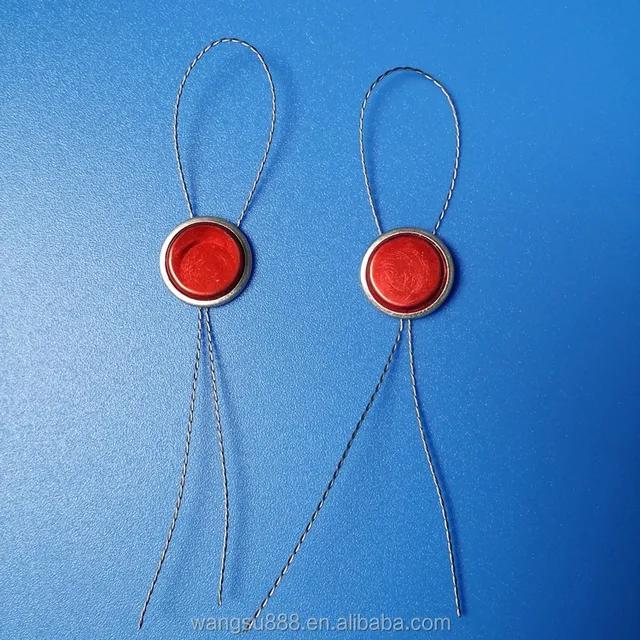 wsk-ms05a colourful aluminum pure metal lead water/meter seal