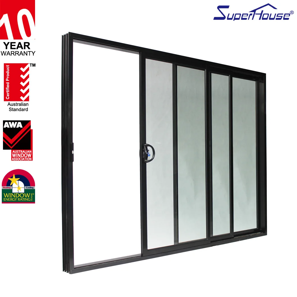 cheap price High quality aluminium sliding glass door / slider door