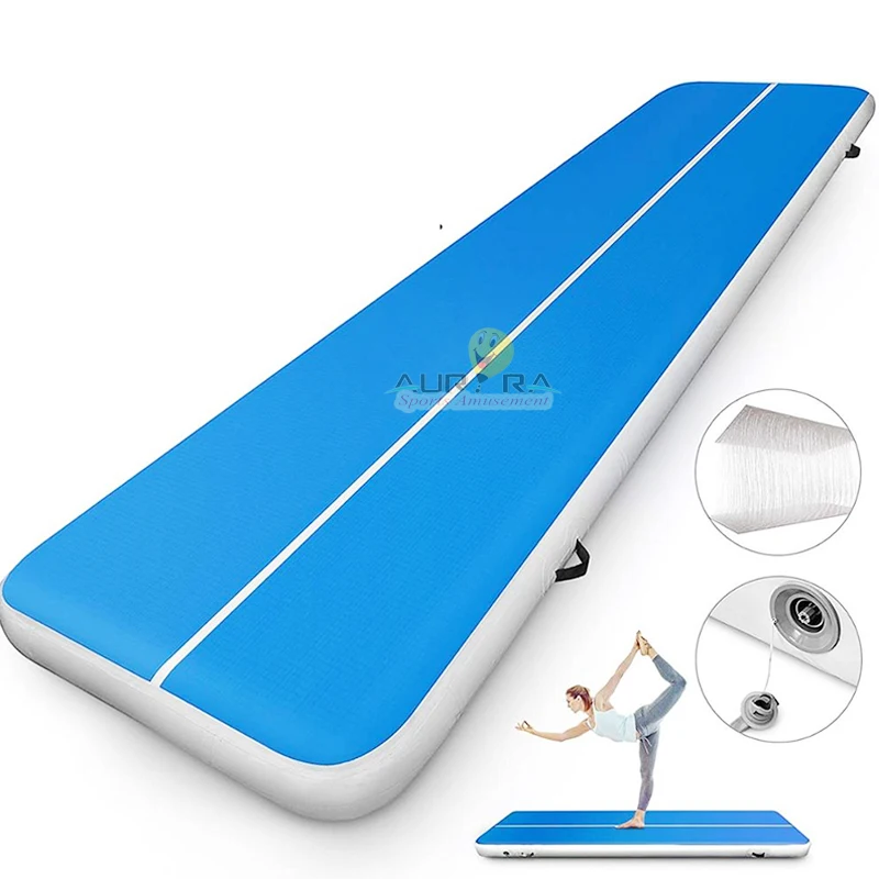 

10m inflatable tumbling air track Yoga Mat Inflatable Tumble Gym Air Track Australia For Sale