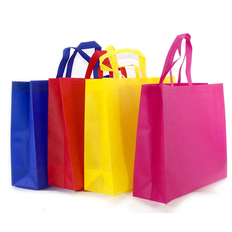 

Promotional Trade Show Giveaways Ecological Non Woven Bags Promotional Carry Bag Bolsas Reutilizables
