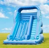 15ft lightweight slide blue inflatable super dry slide for sale