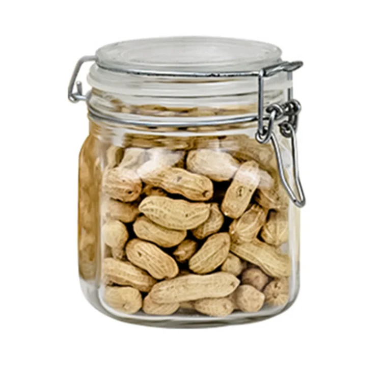 High Quality Eco Friendly Safety Independent Design Storage Jar With Cover For Preserved Food Honey Lemon Storage Jar