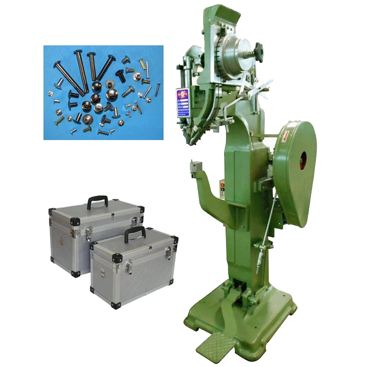 Metal snap button machine