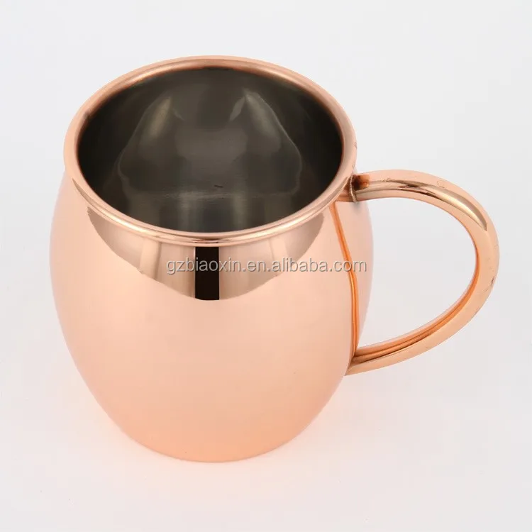 
16 oz stainless steel copper plated mug 16 oz stainless steel copper plated mug