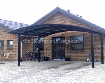 Plastic Roof Carports Garden Used Metal Carport With Arched Roof