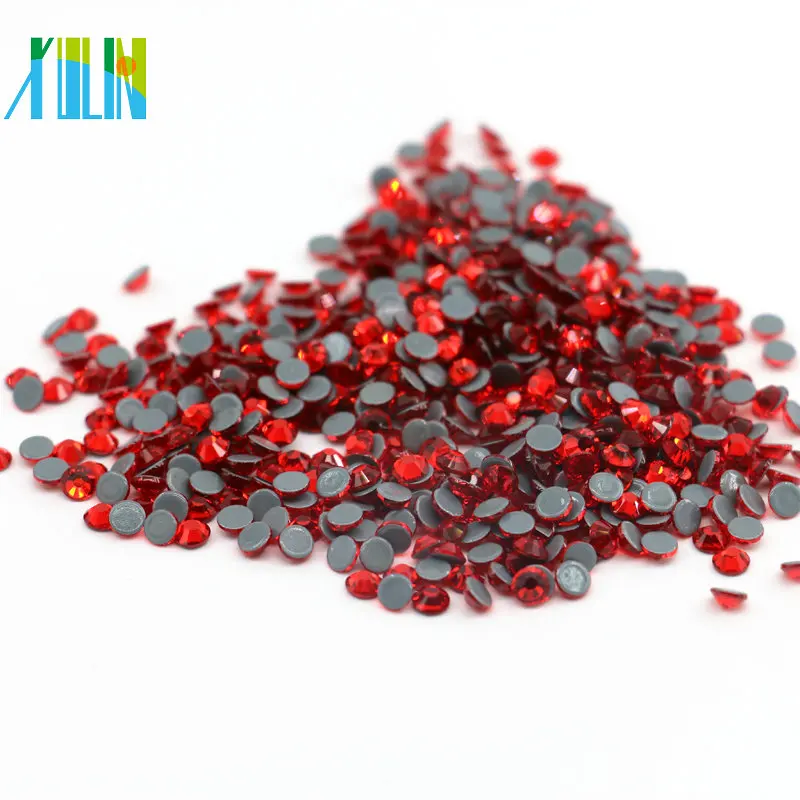 

Wholesale Top Quality Hotfix Rhinestone Flatback Rhinestone with Good Glue for DIY , SA-227-Lt.Siam