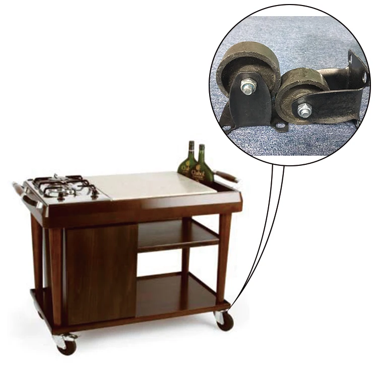 Wbd Decorative Swivel Thread Plated Furniture Casters Desk Wheel Cast Wheels Buy Cast Wheels