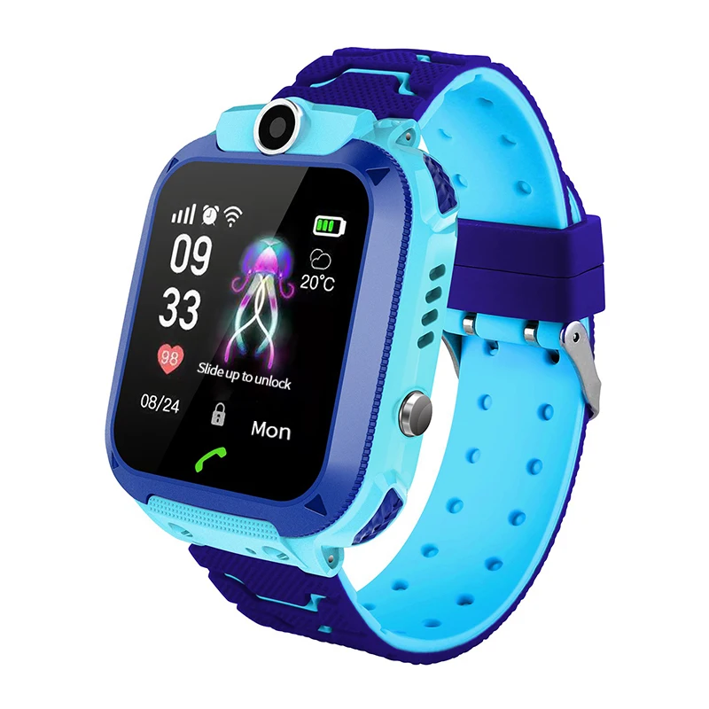 

Q12 ANAK 2G kids gps watch sos tracking smart watch for children, girls boys swim watch