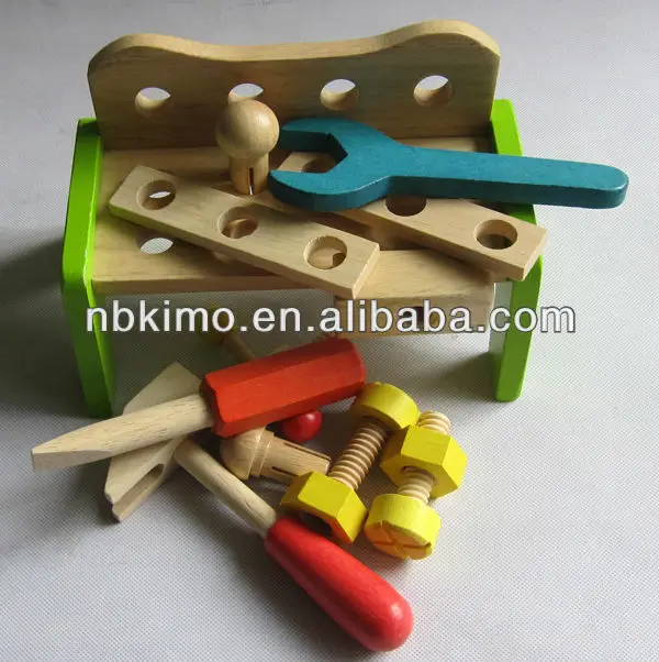 Children Wooden Tool Game Set Kids Wooden Tool Set Toy Diy Children Toy