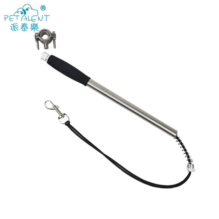 

Hot sale New design stainless steel hangs free Bike dog leash