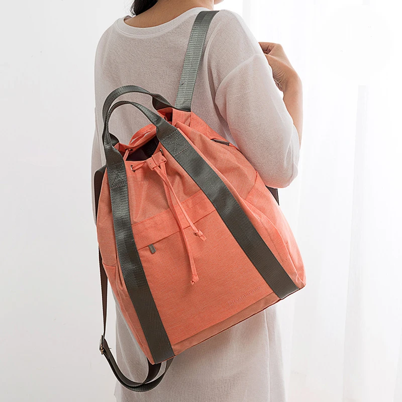 

Custom Travel Durable Waterproof Shoulder Bag Laptop School Drawstring Backpack, Mixed colour