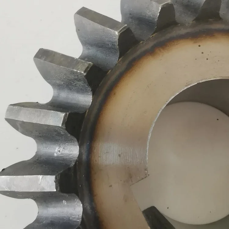 1045 steel module 7  20T   bevel helical gear
