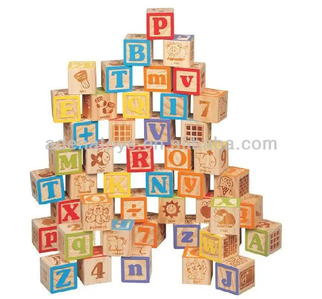 kids alphabet blocks