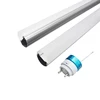 T8 Led Lighting Accessories Super Clear Diffuser Cover,T8 Half Round Lamp Shade,Milky Led Tube Housing