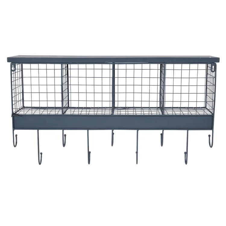 

Mayco Wholesale Modern Wall Mounted Craft Metal Hanging Wrought Iron Coat Key Hooks