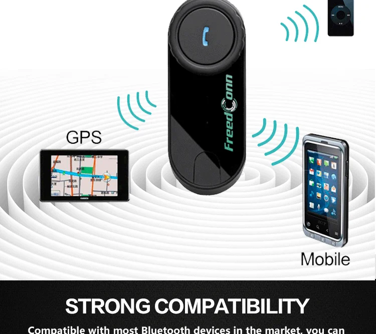 800m Waterproof Helmet Bluetooth Motorcycle Helmet Bluetooth