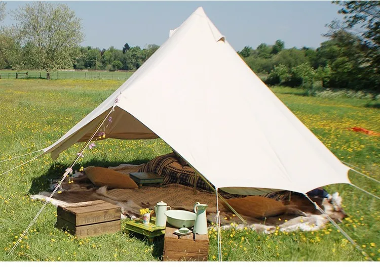 5m 6m factory oem/odm mongolian yurt tipi tent with innter tent